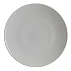 image of Steelite 6300P593 - 11.25" Coupe Rim Round Porcelain Plate Aura, Oven Safe to 465°F - 1 Dozen