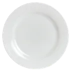 image of Steelite 6305P604 Salad Plate – 8.25" Round Porcelain, Wide Rim, Oven Safe 465°F, Design - 24/Case