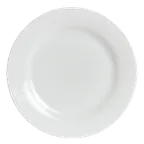 image of Steelite 6305P605 - B&B 6.25" Round Porcelain Plate, Rene Ozorio Design, Oven Safe 465°F - 24/Case
