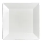 image of Steelite 6305P691 Square Porcelain Plate, 10.6" Square, Deep Rim, Oven Safe to 465°F - 1 Dozen