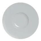 image of Steelite 6314P1005 Round Plate, 10.63" Porcelain with Wide Rim, Oven Safe to 465°F - 1 Dozen