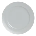 image of Steelite 6314P1013 9.5" Round Porcelain Salad Plate, Wide Rim, Oven Safe to 465°F, Sonata - 24/Case