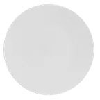 image of Steelite 6314P1024 - 6.75" Coupe Rim Round Porcelain Plate, Oven Safe to 465°F, Sonata - 24/Case