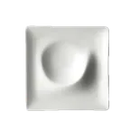 image of Steelite 6315P1207 - Porcelain Square Plate 7.75" x 7.75", Narrow Rim, Oven Safe To 465°F - 1 Dozen