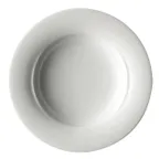 image of Steelite 6321P1305 - Deep 8" Round Porcelain Plate, 13.75 oz, Wide Rim, Oven Safe to 465°F - 1 Dozen