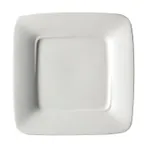 image of Steelite 6321P1306 Square Plate, 11" x 11", Porcelain Wide Rim, Oven Safe to 465°F - 6/Case