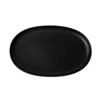 image of Steelite 6413MY034 - China Plate, 11.5" W x 7.25" D x 1" H, Round Porcelain Wabi Sabi Slate - 6/Pack