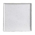 image of Steelite 6415MY017 Square Porcelain Tray, 6" x 6" Wabi Sabi Lichen Finish - 1 Dozen
