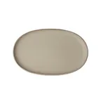 image of Steelite 6420MY034 Oval Plate, 11.5" W x 7.25" D x 1" H, Porcelain, Shoji by Rene Ozorio - 6/Pack