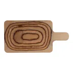 image of Steelite 6525DL010 Serving Board – Wood, 15.75" x 7.75", Maritime, Handle, Dishwasher Safe – 6/Case