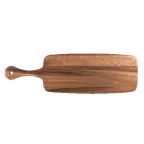 image of Steelite 6525T191 - Wood Serving Board, 20.5" x 6.25", With Handle, Hand Wash Only - 1 Dozen