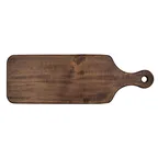 image of Steelite 6525TW315 - Rectangular Wooden Serving Board, 18" x 6", With Handle, Hand Wash - 1 Dozen