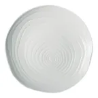 image of Steelite 6666V945 Coupe Round Plate, 10.5" Indigo White Porcelain, Oven Safe 660°F - 6/Case