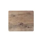 image of Steelite 68A351EL592 Plastic Platter, 12-3/4" x 10-1/2" Rectangular Melamine Driftwood Brown, - 1 Dozen