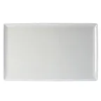 image of Steelite 68A417EL591 - 21" Rectangular Melamine Serving Platter, White - 6/Case