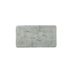 image of Steelite 68A601EL594 Plastic Serving Platter, 12-3/4" x 7" Rectangular Melamine Grays - 1 Dozen