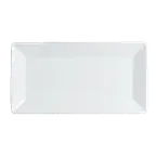 image of Steelite 6900E554 China Tray, Rectangular Porcelain, 9" x 5", Varick Pub Design - 1 Dozen