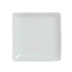image of Steelite 6900E570 Square Porcelain Dinner Plate, 3-1/2" Size, Varick Pub Design - 1 Dozen
