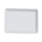 image of Steelite 6900E580 - Rectangular Porcelain China Tray, 6-7/8" x 5-1/8" x 1-1/4" H, Design - 1 Dozen