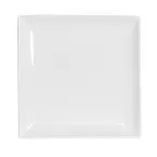 image of Steelite 6940E603 Square 6" Porcelain Plate, Microwave/Dishwasher Safe, Folio Ceram Finish - 1 Dozen