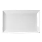 image of Steelite 6940E6089 Rectangular China Tray, 13½" x 10½" Porcelain, Microwave/Dishwasher Safe - 6/Case