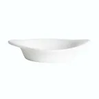 image of Steelite 6940E6106 - Au Gratin Dish, 3‑3/8" x 2‑5/8" x 3/4" Porcelain, Microwave Safe - 1 Dozen