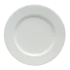 image of Steelite 6940E673 - 12-1/4" Round Porcelain Plate, Rim, Microwave Safe, 5‑Year Warranty - 1 Dozen