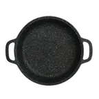 image of Steelite 6976QU004 Casserole Dish, 4 Qt., 14" L x 12" W x 3" H, Black 4‑Ply Aluminum Induction Ready
