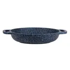 image of Steelite 6978QU012 Casserole, 10-1/2" L x 7-1/2" W x 1-7/8" H, 30 oz, Blue Finish, Aluminum - 2/Case