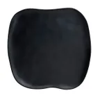 image of Steelite 7000DD008 Platter, 15" x 15" x ½" Square Melamine Black, 240°F Max, BPA‑Free - 6/Case