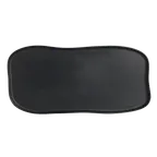 image of Steelite 7000DD031 - Rectangular Melamine Platter, 27" x 13" x 1-1/4", Black, Extra Large, 2/Case