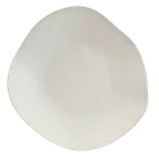 image of Steelite 7002DD006 Bowl Platter, 15" x 15" x 2" Beige Melamine, Break‑Resist, BPA‑Free - 6/Case
