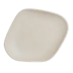 image of Steelite 7002DD011 Serving Platter, 12" x 10" x 1-1/2" Rect. Melamine Beige, Safe 240°F - 6/Case