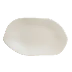 image of Steelite 7002DD022 Oval Platter, 7" x 4¼" Beige Melamine, Dishwasher Safe, BPA‑Free - 1 Dozen