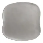 image of Steelite 7006DD008 Plastic Sandwich Platter, 15" Square, Gray Melamine, - 6/Case