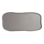 image of Steelite 7006DD031 XL Fruit Sandwich Platter, 27" x 13" x 1.25", Rectangular Melamine Grays - 2/Case