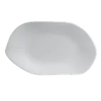 image of Steelite 7008DD022 - Oval Melamine Platter, 7" x 4.25", White, Oval Shape - 1 Dozen