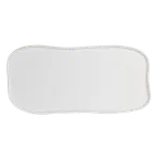 image of Steelite 7008DD031 Fruit Sandwich Platter, Rectangular White Melamine, 27" x 13" x 1.25" - 2/Case