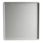 image of Steelite 7193TM102 Bento Box Lid, Square Grey Plastic Cover, 10.5" x 10.0" x 0.875", - 1 Dozen
