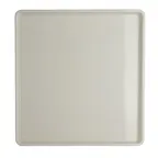 image of Steelite 7193TM105 - White Plastic Bento Box Lid, 10.5" x 10.0" x 0.875", Cover Only - 1 Dozen