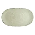 image of Steelite 7194TM076 - 14" Oval Melamine Platter, Pompeii Stone Creations, 1 Dozen