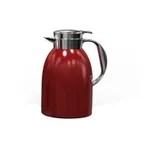 image of Steelite 7401MM135 Server Vacuum Insulated Dispenser, 1.8 L Red Plastic, 7.25"x6.625"x9.75" - 6/Case