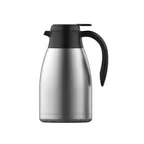 image of Steelite 7401MM139 Vacuum Beverage Server, 2 L 67.6 oz Satin Steel, 6.75" x 10.9" Liner, - 6/Case