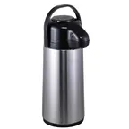 image of Steelite 7401MM141 Beverage Server - 2.5L 67.6 oz Airpot with Pump, 8.4" x 15.5" - 6/Case