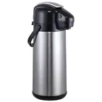 image of Steelite 7401MM142 Beverage Server - 2.5 L Steel Liner With Lever, 8.4" x 16.1" Body - 6/Case
