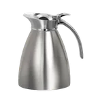 image of Steelite 7502WL001 Insulated Coffee Pot 1.0 Qt (17-33.7 Oz) 5.75" x 7.875" Dante Steel - 6/Case