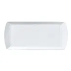 image of Steelite 82000AND0136 - Rectangular Bone China Tray, Classic White, 13.375" x 6" x 0.75", - 1 Dozen