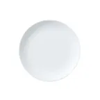 image of Steelite 82000AND0163 - 8.25" Coupe Rim Round Bone China Plate, White, Elegant Dinnerware - 1 Dozen