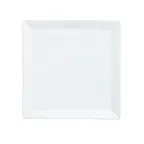 image of Steelite 82000AND0487 - Square Bone China Tray, 8.75" x 8.75" x 0.75", Edwards Design, 1 Dozen