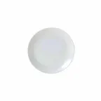 image of Steelite 82102AND0421 - Coupe Rim Round Bone China Plate, 6.5" x 0.75", Spiro Design - 1 Dozen